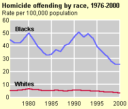 Homicide Offending by Race 